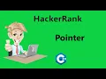 Hackerrank Pointer Solution - C Hackerrank C