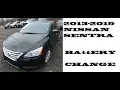 How to change battery in Nissan Sentra 2013-2019