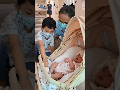 พี่กูเกิ้ลพาน้องสาวมาโรงพยาบาล คุณหมอนัดดูพัฒนาการ #สมาชิกใหม่ #ลูกรักของพ่อ #น้องกูเกิ้ลchannel
