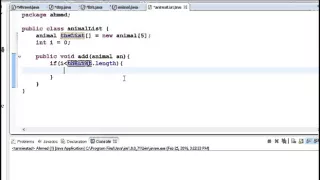 Java Programming Tutorial 52 Array Holding Many Objects