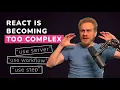 The Problem s With The Current React Vercel Drama