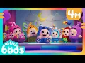 Lagu Too Shy For Showtime | Minibods | Preschool Cartoons