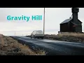 Gravity Hill outside Prosser WA where cars seemingly roll uphill by themselves