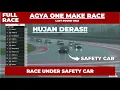 Lagu HEAVY RAIN!! RACE UNDER SAFETY CAR - KRIDA AGYA ONE MAKE RACE 2025
