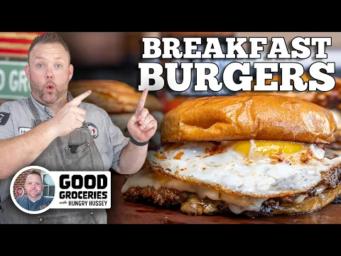 Breakfast Burgers on the Blackstone Griddle