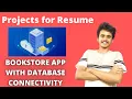 Project 4 Bookstore GUI application with database connectivity projects for resume
