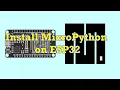 How to install MicroPython firmware on