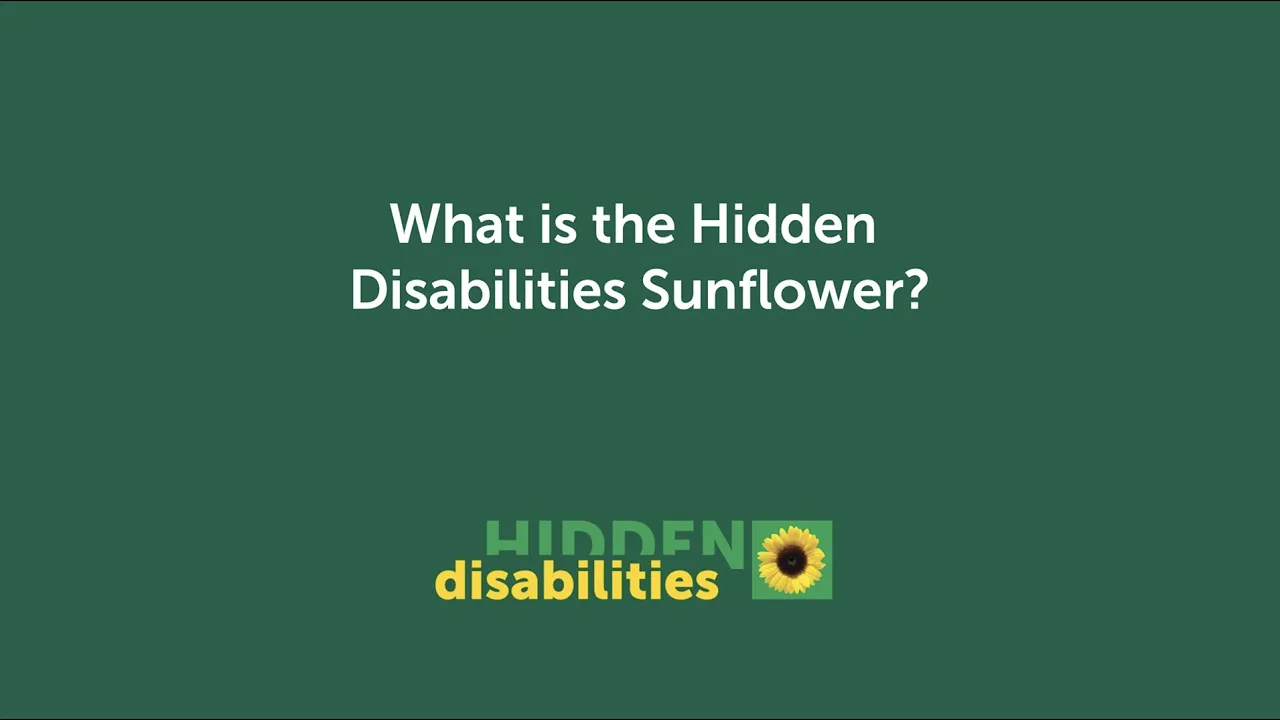 What is the Hidden Disabilities Sunflower?