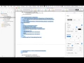 How to make a simple table view