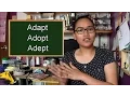 Homonym Horrors Adapt Adept Adopt - Civil Service Exam Review