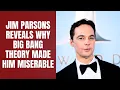 Jim Parsons Says 1 Million an Episode Wasn t Worth the Stress