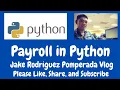 Payroll in Python