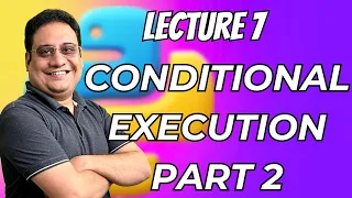 Lecture 7 Conditional Execution - Part 2 KNC