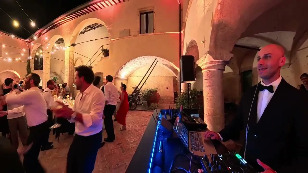 Italian Wedding Dinner Party - Alessio Michetti live mix @ San Pietro in Valle