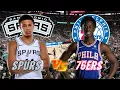 Download Lagu San Antonio Spurs vs Philadelphia 76ers Live Play by Play \u0026 Scoreboard