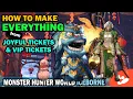 VIP Joyful Ticket Crafting Oolong Armor Shishi-Mai Joyful Snowman Joyful Lanterns Lucky Tigers