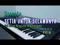 Download Lagu SETIA UNTUK SELAMANYA - karaoke Nada pria_Aprilian \u0026 Fauzana