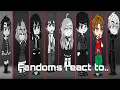 Download Lagu Fandoms react to each other [Ayanokoji/cote] spy x family, cote, jjk, shadow, peter|| 2/7(pt 2)❗❗