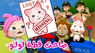 ضاعت قطة لولو قناة وناسة بيبي 