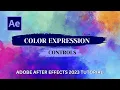 Color Expression Controls After Effects