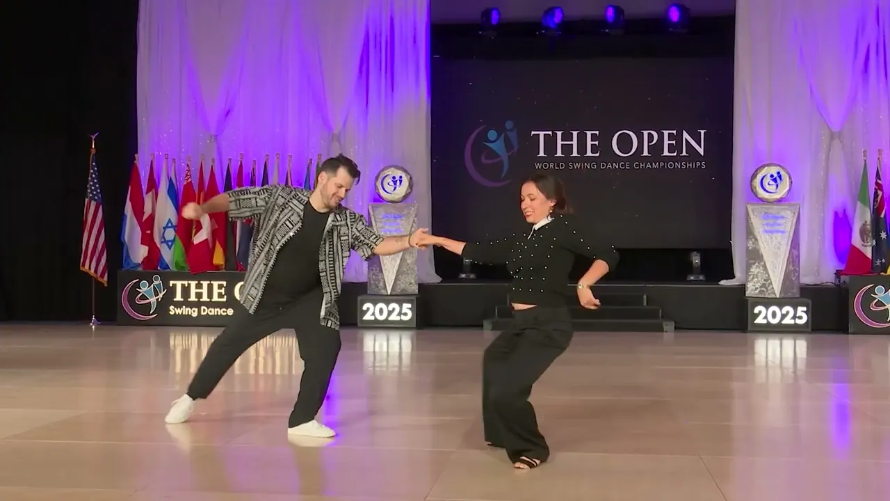 Maxence Martin and Torri Zzaoui - 3rd Place Strictly Swing - Champions - The Open 2025