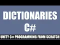 Dictionaries In C Unity