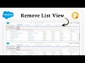 How to delete a list view in Salesforce Easy Clean