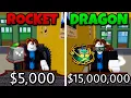 Trading From ROCKET to DRAGON in 3 Days Blox Fruits