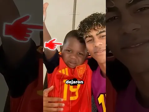 El hermano de Lamine Yamal pintó el trofeo? 🏆