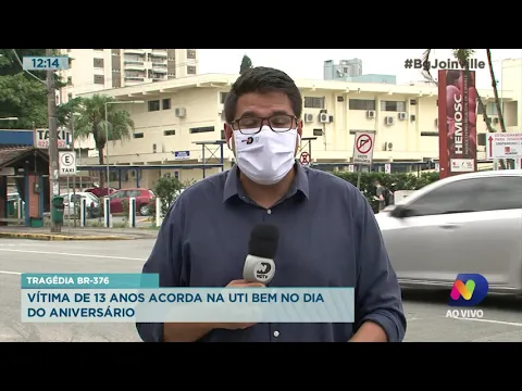 Tragédia BR-376: Vítima de 13 anos acorda na UTI bem no dia do aniversário
