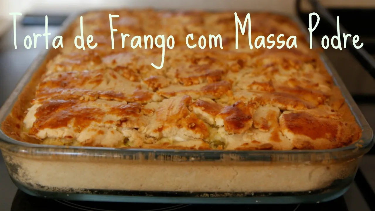 EMPADÃO DE FRANGO SUPER CREMOSO E FÁCIL. 