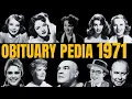 Famous Hollywood Celebrities We ve Lost in 1971 - Obituary in 1971