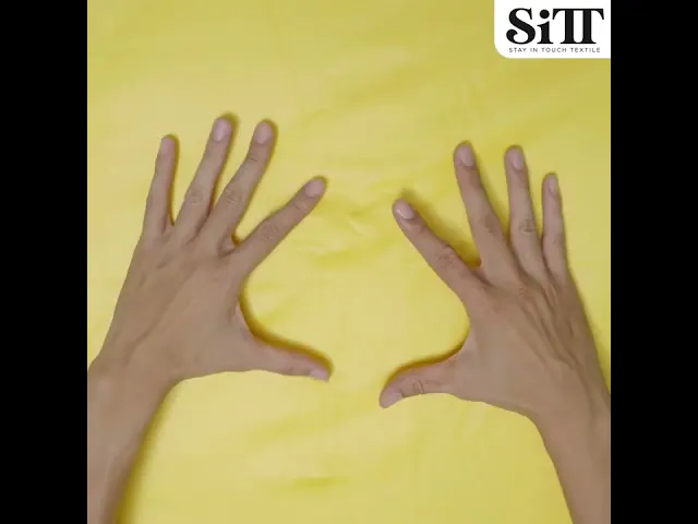 ผ้าบั๊ม สีด้าน