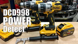 DEWALT DCD998 Power Detect Hammer Vs DCD996 with FlexVolt Batteries