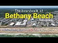 The Boardwalk at Bethany Beach Delaware Aerial Drone Footage