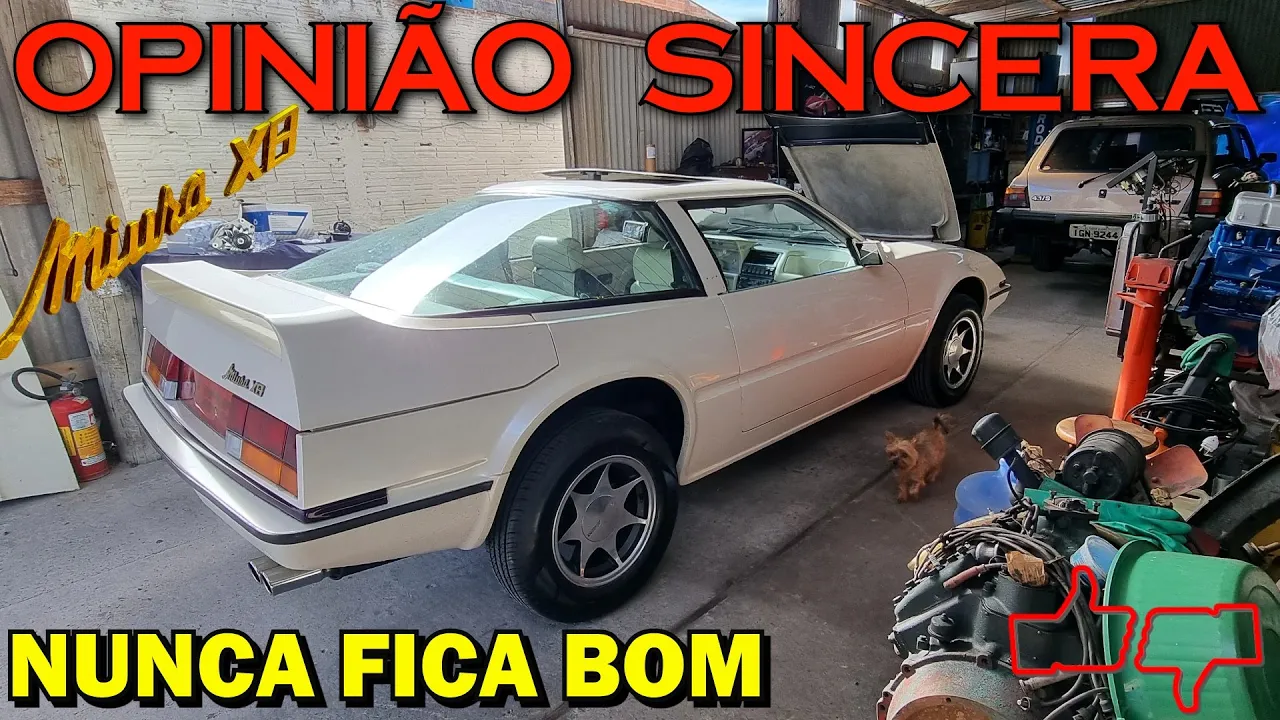 Miura X8 - Mais problemas, dores de cabeça e também alegrias! Acha que é fácil ter carro antigo?
