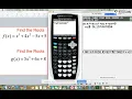 Solving Polynomials Using Your TI84