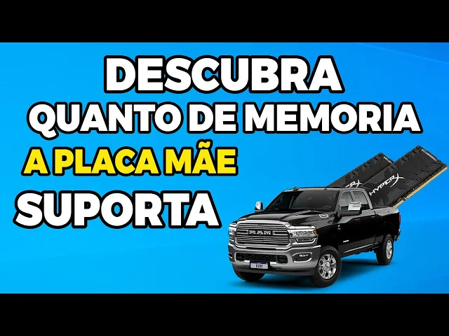 Download MP3 COMO DESCOBRIR QUANTO DE MEMORIA RAM A PLACA MÃE SUPORTA 🔥