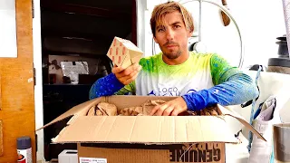 A Years Worth of Mail // Full-time Boat life in the Caribbean