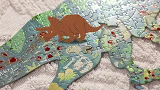 E1667 Dinosaur Shimmer Floor Puzzle - 202Pcs