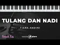 Tulang Dan Nadi - Tiara Andini | KARAOKE PIANO - FEMALE KEY