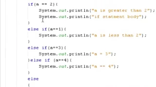 12 else if statements in java Learn computer programing in urdu hindi
