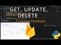 Python - Handle Data in Firestore Database