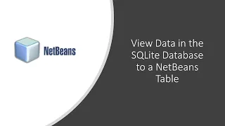 How to Retrieve Data in the SQLite Database Java NetBeans Part 3