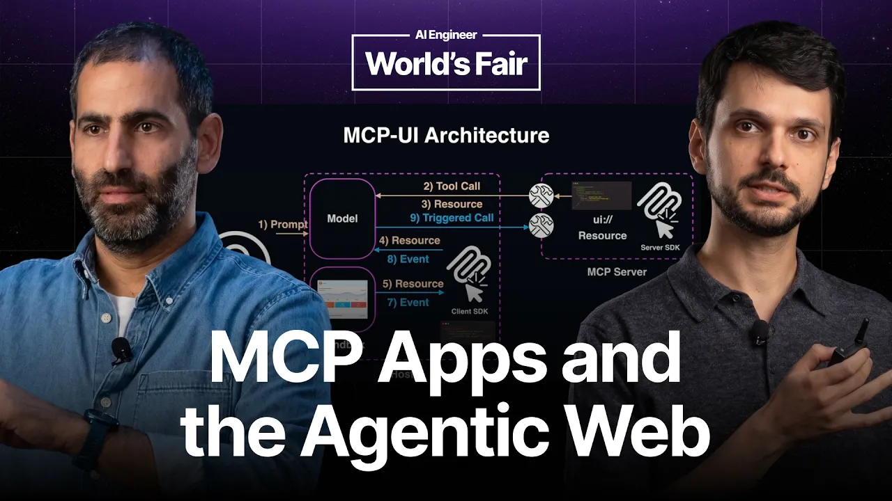 MCP Apps: Extending the Frontier — Ido Salomon & Liad Yosef: video thumbnail