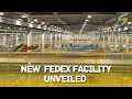 FedEx unveils new package sorting center