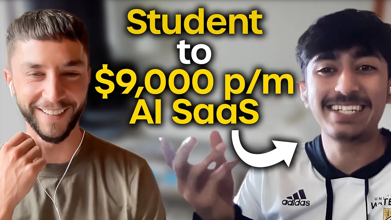 Outline Video Student to AI Agency to $9,000p/m AI Real Estate SaaS in 6 Months