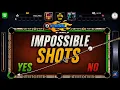 The Most Impossible Shots In 8 Ball Pool History