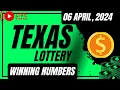 Texas Day Lottery Results For - 06 Apr 2024