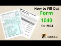 How to Fill Out IRS Form 1040 for Your Taxes Step-by-Step Guide with Instafill ai